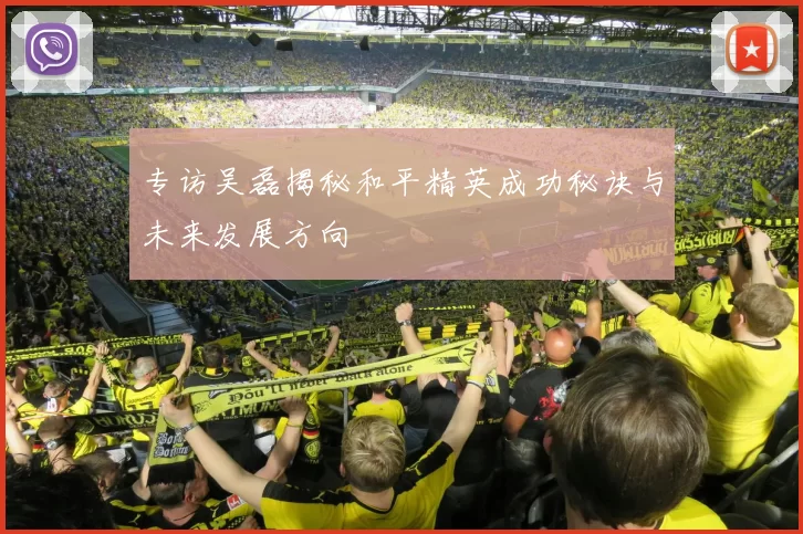 专访吴磊揭秘和平精英成功秘诀与未来发展方向